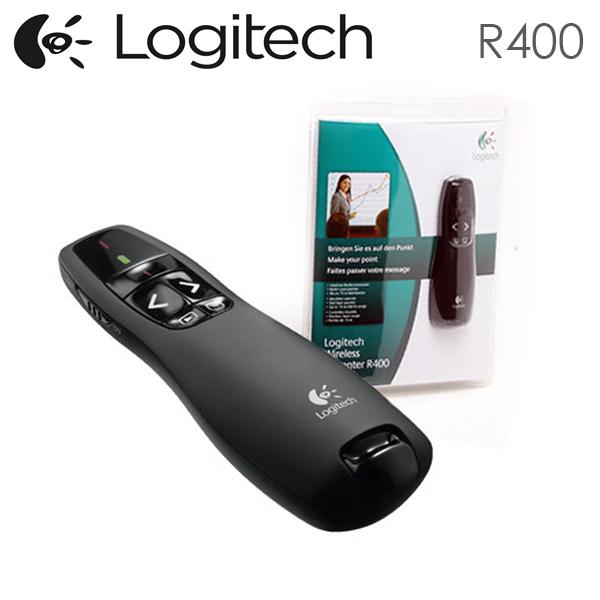 Logitech R400 Laser Presentation Remote Basic Slide Navigation 2